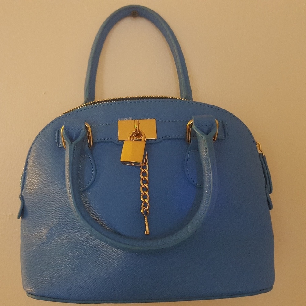 Blue purse